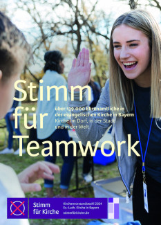 Stimm für - Plakat CMYK